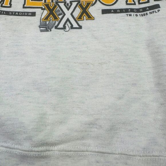 Vintage Galt Sand Pittsburgh Steelers 1995 AFC Champions Crew Neck - Size Large - Picture 10 of 10